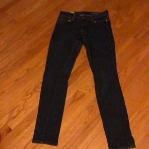 Gap Extra Long inseem blue jeans